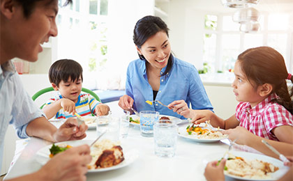 Enjoy Regular Family Meals