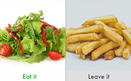 Veggies vs. fries