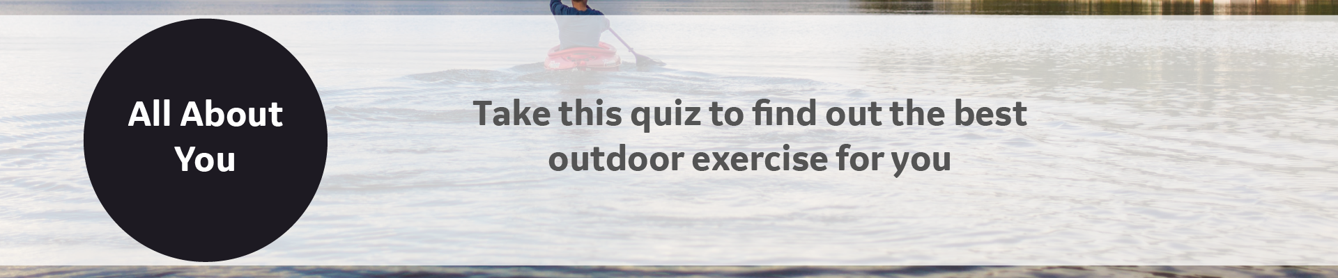 Outdoor workout style quiz