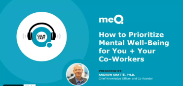 meQ Prioritize Mental Wellbeing